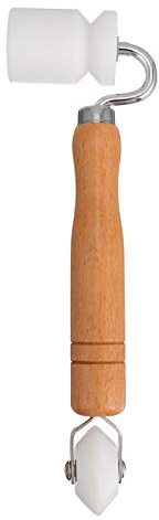 DOITOOL Nahtroller Tapetenroller Holzgriff Pm Druckwerkzeug FüR Tapeten, 23 Cm, Assorted Color, Ideal FüR Heimdekoration Und Bauprojekte