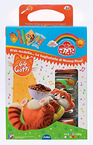 Didò Le Tagliatelle di Nonna Pina 44 Gatti 360900 Modelliermasse