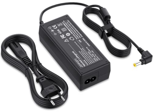 Jippofu 65W Ladekabel für JBL Xtreme 1 2, Extreme1 2, Boombox 1 2, Xtreme Special Edition Plus & FUGOO XL Bluetooth Lautsprecher Box, 19V 3,42A Ersatz Ladegerät Netzteil Charger Adapter 5,5 * 2,5mm