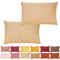 P'tit Basile - Kissenbezug 35x40 cm - 2er Pack Baby Kopkissenbezüge Für Babywiege - Beige Ton - 100% Bio-Baumwolle 57 Fäden/cm² ohne schädliche Substanzen - Für Kinder Bett 60x120 70x140 cm