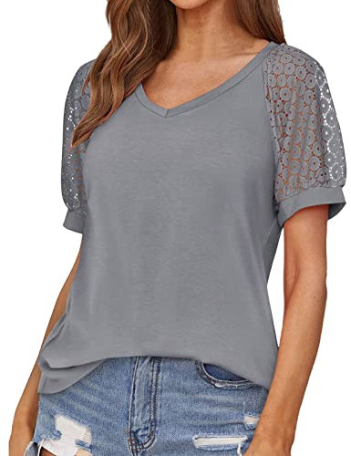 STRY Blusas en Lino,Camiseta Botones Mujer,Camisas lenceras,Camiseta Granate Mujer,Camisetas amplias Mujer,Camisa Japonesa Mujer,Camisa Blanca y Negra Mujer,Camisas largas Mujer para Leggins