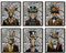 97 Decor Viktorianisches Steampunk-Dekor – Steampunk-Wandkunstdrucke, Gothic-Steampunk-Tier-Poster, Vintage-Wörterbuch, Steampunk-Gothic-Bilder für Wohnzimmer, Zuhause, Schlafzimmer, Dekorationen