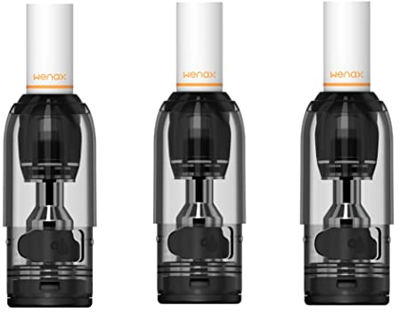 GEEKVAPE WENAX M1 Cartuccia 1,2ohm con Punta a Goccia Filtro 2ml - 3 pezzi - adatta per GEEKVAPE Wenax M1 Pod Kit, 1.0 unità