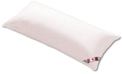 Daunenkopfkissen „3 Kammer Kopfkissen Canada“, 90% Daunen, KÜNSEMÜLLER, 40x80 cm, Außen soft, Innen gute Stützwirkung