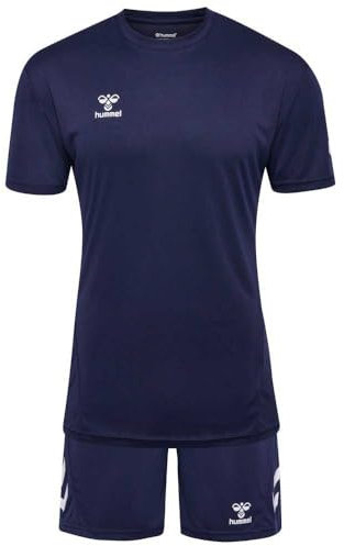 hummel Trikot Set Weiß blaublau, 3XL Herren