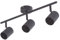 Lindby Strahler Jorell (Modern) in Schwarz aus Metall (3 flammig, GU10) - Deckenlampe Deckenleuchte Lampe Spot Arbeitszimmerleuchte