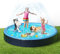 Rywell Hundepool für Große Hunde - Faltbare Schwimmbecken mit Sprinkler, PVC langlebig Planschbecken für Hunde, Sicher & Umweltfreundlich Hundebadewanne - L (160cm)