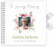 Funeral Condolence Memory Book Of Life - Memorial Guest Book Hardcover - Guestbook for Celebration of Life Memorial Service with Memory Table Card Sign (Floral Rose)