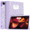 Soke for iPad Pro 11 Case (M2) 2022/2021/2020 with Pencil Holder - [Full Body Protection + Apple Pencil Charging + Auto Wake/Sleep], Soft TPU Back Cover for 2022 iPad Pro 11 inch(Book Lilac)