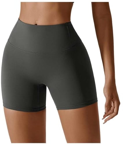 Radlerhose Damen Leggings Kurze High Waist Yogahose Mit Taschen Kurze Sporthose Blickdicht Leggins Für Yoga Gym Fitness Poledance Premium Radlerhose Damen Knielang