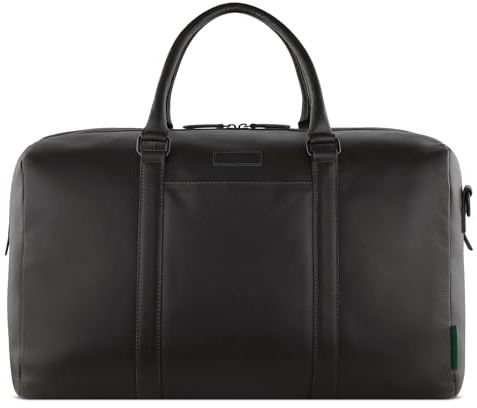 bugatti Clark Reisetasche aus Leder, Weekender für den Urlaub, Gymtasche für Sport, braun