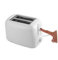 IMIKEYA Mini-Brotmaschine brotbackautomat mini Automatic Bread Maker Trustworthy Bread Maker Practical Bread Maker Home Bread Maker Mini Brotbackautomat Brotbackmaschine nach Hause Weiß