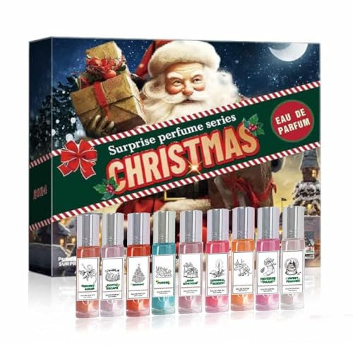 Adventskalender 2024 Frauen-Adventskalender Parfüm Damen, Adventskalender 2024 Frauen Parfüm,Pheromone Parfum Woman, Pheromon Parfüm,Mini Parfüm Set - Geschenk für Frauen vor Weihnachten 2024