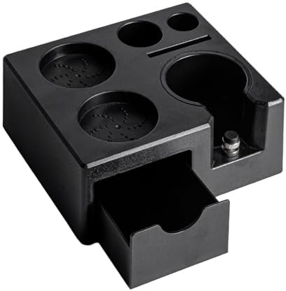 Builrand 51-54mm/58mm Tamper Station für Barista Universal Coffee Tamper Station Espresso Tamperstation für Espressomaschine Barista Zubehör Koffee Tamping Ständer Kaffee Tamping Station