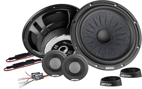 ETON RSC 165: High-End 16,5 cm 2-Wege Komponentensystem, 120 W Lautsprecher | Audiophiles Soundsystem Made in Germany, für PKWs & Wohnmobile, ideal zur Nachrüstung in Fahrzeugtüren, 1 Paar