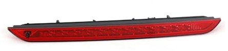 BGHGCVAOK license plate lights For P&eugeot 2008 308 SW II 508 SW Car Third Brake Lights Car High Level Third Additional Brake Lights 9600412680 6351LX(Red)