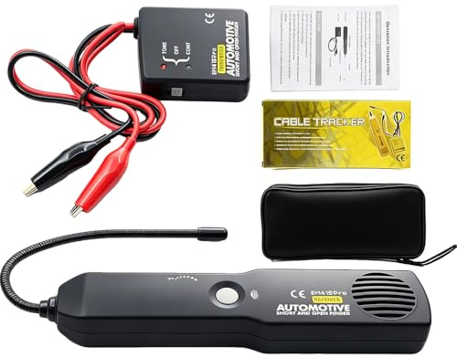 Automotive Cable Tester, Automotive Short Open Finder Cable Circuit, EM415Pro Wire Breaker Tracker, DC 6V-42V Car Electrical Open Short Finder for Car Diagnostics