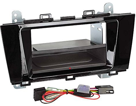 Inbay – 1-DIN Blende Radio-mit Tablett Subaru Outback, hoch-Glanz schwarz