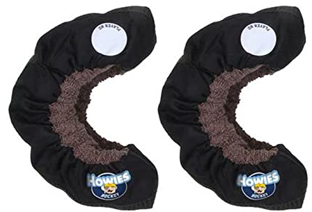 Howies Hockey Tape Premium Frottee Skate Guards, Schwarz, Senior(6-12)
