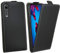 cofi1453® Flip Case kompatibel mit Huawei P20 PRO Handy Tasche vertikal aufklappbar Schutzhülle Klapp Hülle Schwarz
