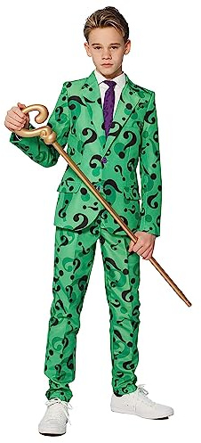 Suitmeister Faschingskostüme für Jungens - Mit Jackett, Hose und Krawatte mit Festlichen Print