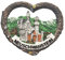 Bayern Deutschland 3D Neuschwanstein Herzförmigen Kühlschrank Kühlschrankmagnet Touristische Souvenirs Harz Magnetische Aufkleber Home & Kitchen Dekoration Reise Geschenk