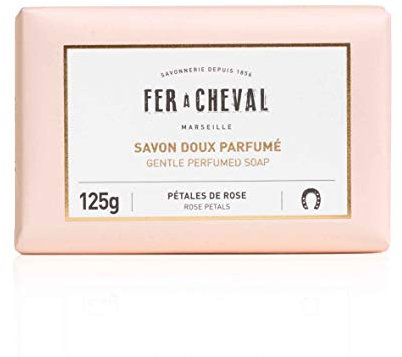 Fer à Cheval - Milde Seife mit zartem Rosenblütenduft (Petales de Rose) - 125 g