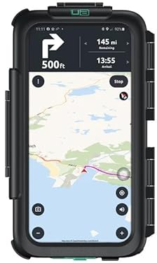 Ultimateaddons Geschenkbox-Kit für Apple und Samsung-Handys mit Fahrradhalterung IPX5 Wasserdichtes Gehäuse - Apple iPhone XS Max/Pro Max 11