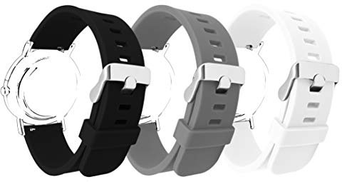ADALLOR® Uhrenarmband 22mm 20mm 18mm,Smartwatch Ersatzarmbã¤nder Armband Wechselarmband für Herren Damen, Quick Release Uhrenarmband Ersatzarmband Silikon Uhrenarmbänder, Uhrband Bracelet Strap