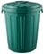 keeeper Maxi Poubelle avec Couvercle, Procyclen, 23 L, 36 x 36 x 42 cm, Mats Eco Line, Eco Vert
