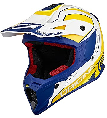 ORIGINE Casco de Motocross, Casco Integral para Motocicleta Todoterreno, Aprobado por ECE 22-05, para Protecciones de Casco para Descenso MTB Quad Enduro ATV