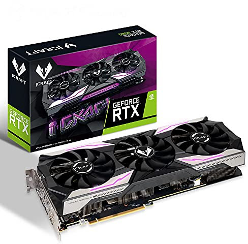 maxsun GeForce RTX 3060 Ti iCraft OC Edtion 8G GDDR6 Gaming Vidoe Graphics Cards PCI Express 4.0 x16 HDMI 2.1 GPU