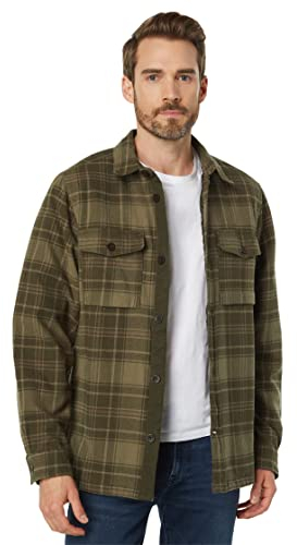 FJALLRAVEN Herren Övik Lite Padded Shirt M Tshirt, grün (Deep Forest-Laurel Green), XL