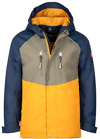 Trollkids Kids Bryggen 3in1 Jacket 92, Moss