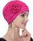 Alnorm Chemo-Turbane für Frauen Schlaf Kopfbedeckung Schal Beanie-Kappe Hut Rosa