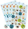 Logbuch-Verlag 96 bunte Sticker Motivation für Kinder - Schüler Grundschule Belohnungssystem Motivationssticker Ø 4 cm