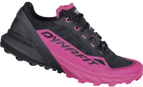 DYNAFIT W Ultra 50 Colorblock-Pink-Schwarz - Bequemer Performance-orientierter Damen Trailrunningschuh, Größe EU 38.5 -