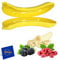 SUMELA Bananenhalter, wiederverwendbarer Outdoor-Reisekoffer, Bananenschutz, Küchenhelfer, BPA-freie Aufbewahrungsbox, Aufbewahrungsbox für Picknick, Camping, hält frisch