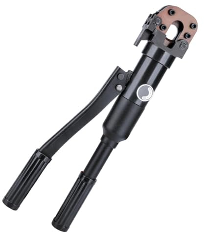 COYEUX Coupe-câble hydraulique 6T, Ciseaux à câble métallique Robustes, Outil de Coupe de Fil métallique, pour câble en cuivre et Aluminium, câble métallique, Fil d'aluminium