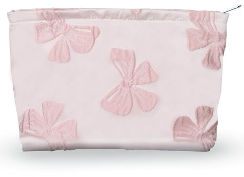 Kleine Kosmetiktasche, Reise Schminktasche mit Reißverschluss Makeup Organizer Münztasche Multifunktionaler Kulturtasche Tragbare Cosmetic Kulturbeutel für Damen Mädchen Reisen Hause Einkaufen