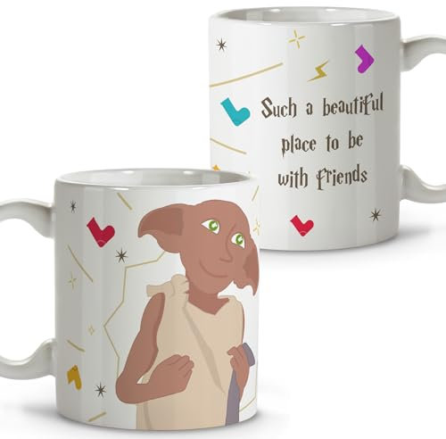Tazza Dobby. Tazze originali da regalare. Regali originali. Tazza in ceramica, 330 ml. Dobby