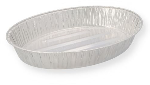 Nette 20 Stück Aluschalen Gänsebräter, 385 x 265 x 70 mm, für Gänse, zum Backen und Servieren