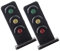 TEHAUX 2st Modellbahn Lichter Simulierte Lichtmodelle Verkehrssignal-modellspielzeug Mini-deko-Requisite Pädagogisches Verkehrsspielset Eisenbahnlampendekor Led-ampelmodelle Ampeln Metall