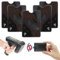 WJRQD 5 Pcs RFID Porta Carte, Protezione RFID per porta carte di credito anti-frode, Nero