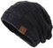 Gaviano Winter Herren MüTze Satinfutter WeißEr Schal Damen Winter Roter Schal Damen Winter ThermomüTze Muetze Handschuhe Schal Set Damen WollmüTze Damen Schwarz Biathlon MüTze
