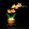 LocoLee Licht Set Kompatibel mit Lego 10343 Mini Orchidee (Kein LEGO-Modell), Licht Beleuchtung Set Compatible with Lego Mini Orchid 10343 | Lego Model nicht enthalten |