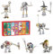 Thinkizen 3D Metallpuzzles für Erwachsene, Steampunk Mecha Montage Modellbausatz, DIY Mechanische Sammlung für Teenager & Weihnachten, 500+ PCS, 7 Stück