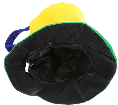FUNNETOYU Mug Hat for Men Funny Festival Costume Accessory Unique Design for Party Atmosphere Lightweight and Comfortable for Events