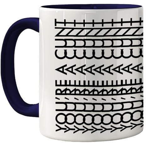 Tasse amusante pour homme et femme – You're A C*nt – Slogan sarcastique grossier – Cadeau pour collègues de travail, cadeau humoristique pour anniversaire et amis, 325 ml – Bleu marine
