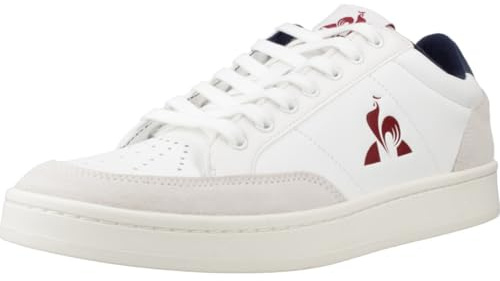 Le COQ Sportif - Optical White/Dress Blue – Sneaker für Herren, Kunstleder, Textil, Gummi, klassisches Design für den täglichen Gebrauch – Größe 39 EU – zweifarbig
